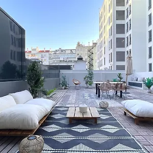 Casa Boma - Brighting With Spacious Terrace - Alvalade Iii Apartamento